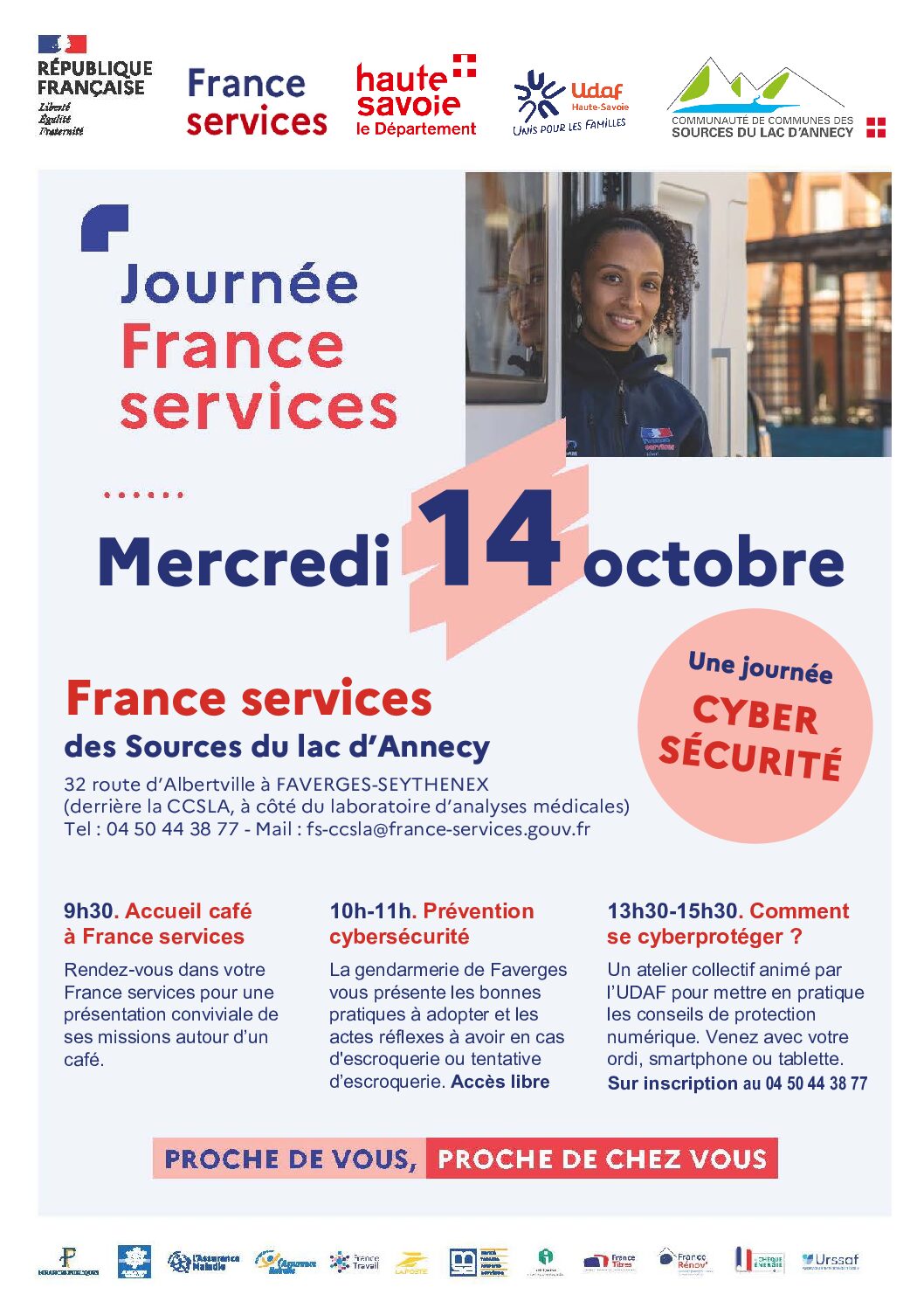 Journée France services « cybersécurité » – 14 octobre